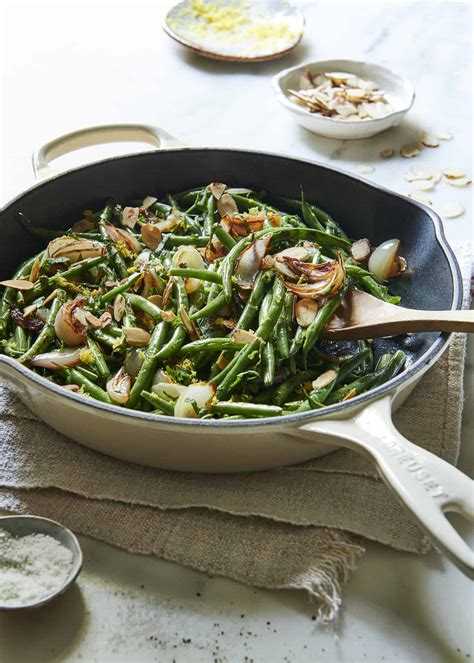 charred-haricots-verts-with-shallots-and-herbs-the image