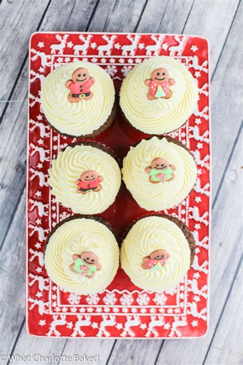 gingerbread-cupcakes-with-maple-buttercream-what image