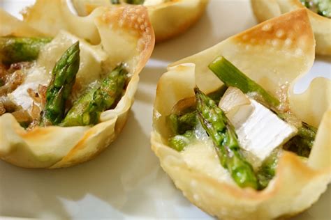 asparagus-and-brie-wonton-tartlets-canadian image