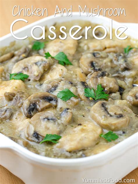 chicken-and-mushroom-casserole-recipe-yummiest-food image