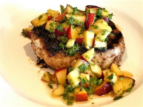 grilled-pork-chops-with-nectarine-chili-salsa image