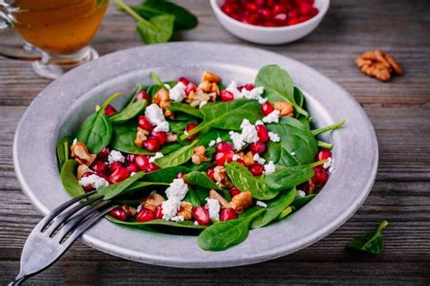 green-salad-with-pomegranate-vinaigrette-and-goat image