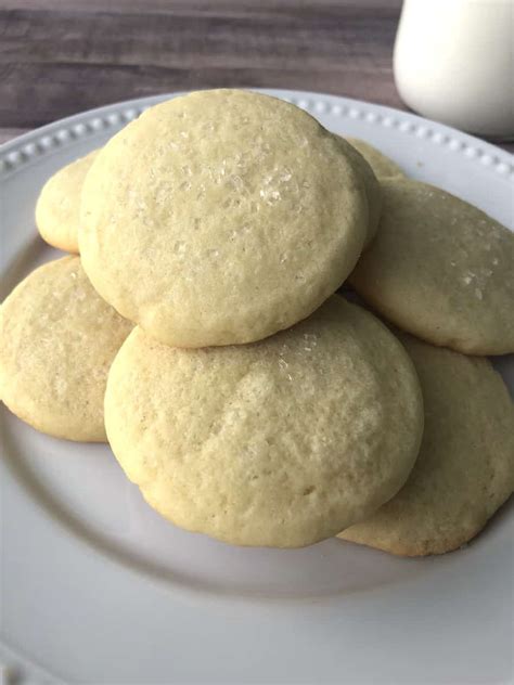 soft-chewy-no-roll-sugar-cookies-recipe-make-ahead image