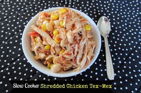 slow-cooker-shredded-chicken-tex-mex-foodlets image