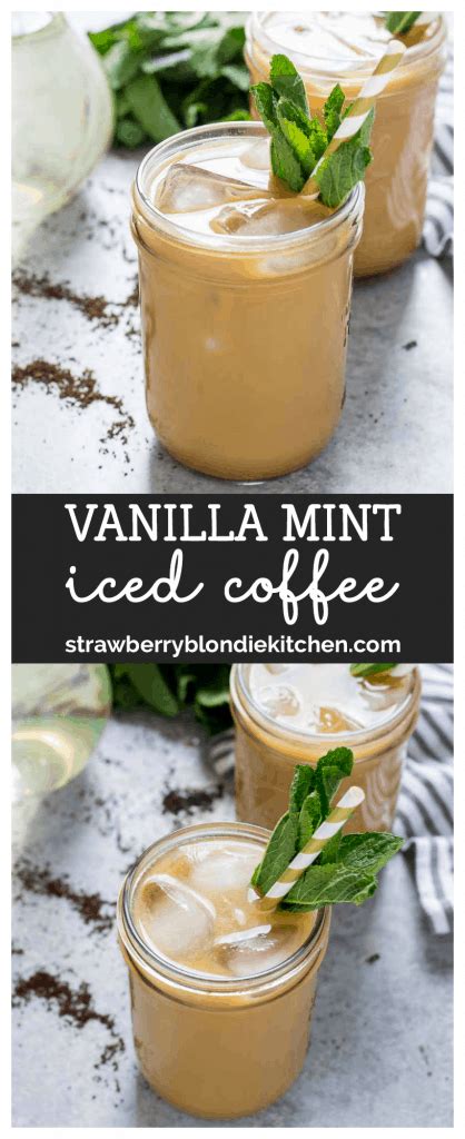 vanilla-mint-iced-coffee-strawberry-blondie-kitchen image
