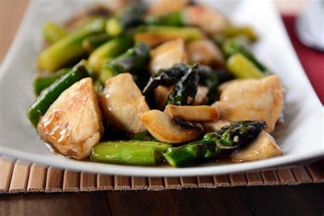 healthy-chicken-and-asparagus-stir-fry-mels-kitchen-cafe image
