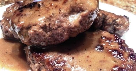 hamburger-steaks-with-brown-gravy-south-your-mouth image