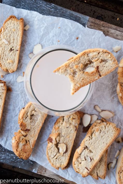 healthy-vanilla-almond-biscotti-peanut-butter image