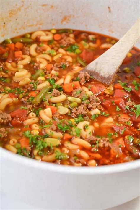 beef-and-macaroni-soup-sweet-peas-kitchen image
