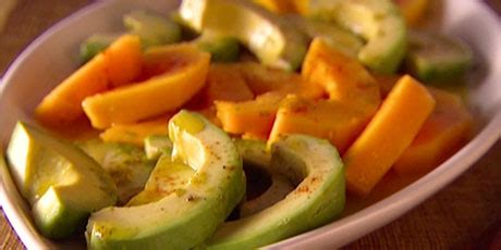 best-avocado-and-papaya-salad-recipes-food-network image