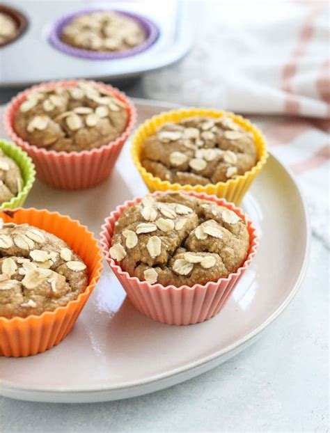banana-oatmeal-muffins-easy-blender image
