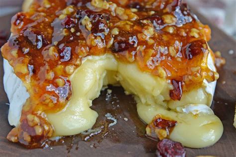 apricot-cranberry-baked-brie-the-best-baked-brie image