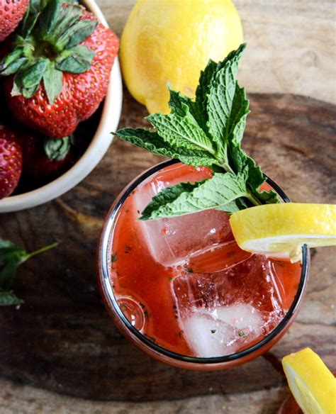 fresh-strawberry-mint-lemonade-how-sweet-eats image