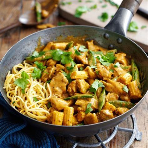 chicken-satay-noodles-good-housekeeping image