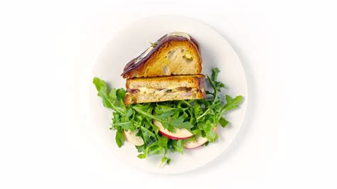 gruyere-grilled-cheese-with-apple-salad-recipe-bon image