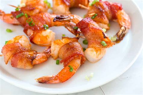 spicy-maple-bacon-wrapped-shrimp-recipe-inspired image