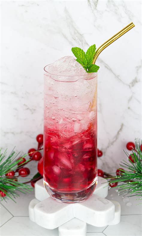 cranberry-mocktail-with-3-ingredients-the-mindful image