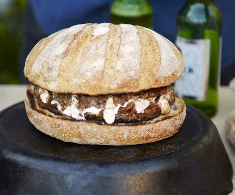 blue-cheese-stuffed-burger-recipe-with-a-crucial-secret image