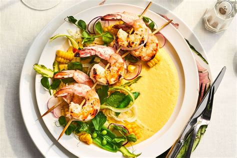 this-grilled-shrimp-dinner-is-perfect-for-spring-food image