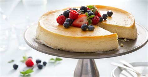 5-ingredient-crustless-cheesecake-recipe-yummly image