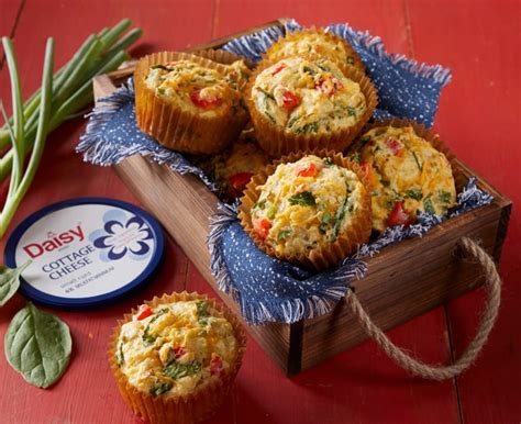savory-cheese-muffins-recipe-with-cottage-cheese-daisy-brand image