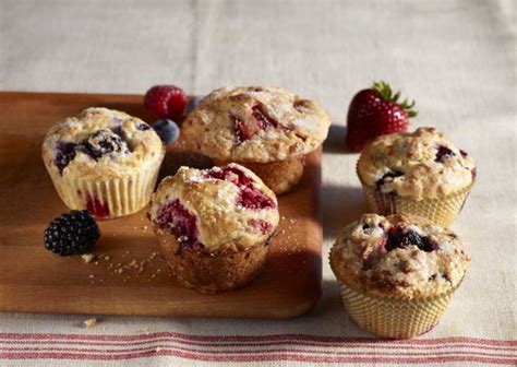 mixed-berry-buttermilk-muffins-driscolls image