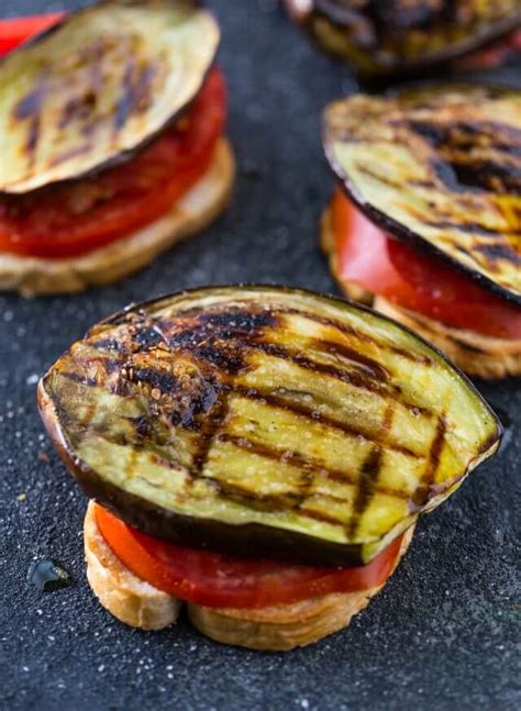 grilled-eggplant-open-faced-sandwich-a-zesty-bite image