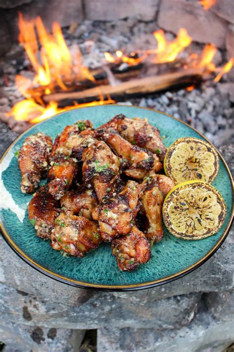 garlic-parmesan-and-beer-wings-over-the-fire-cooking image