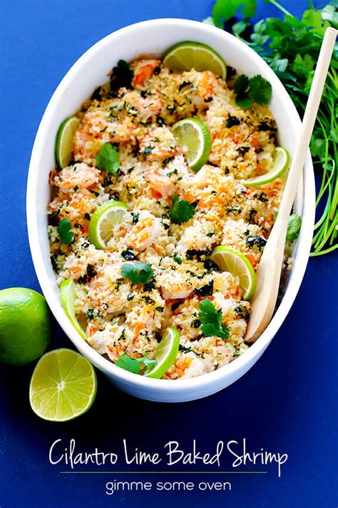 cilantro-lime-baked-shrimp image