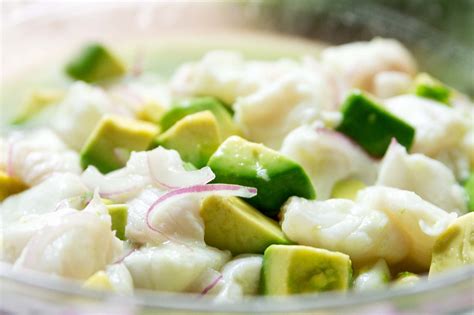 ceviche-with-avocado-and-grilled-corn-recipe-simply image