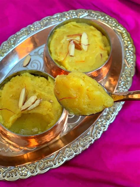 badam-halwa-recipe-with-almond-flour-indian image