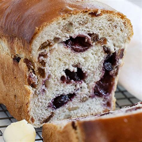fresh-sweet-cherry-yeast-bread-with-cream-cheese-topping image