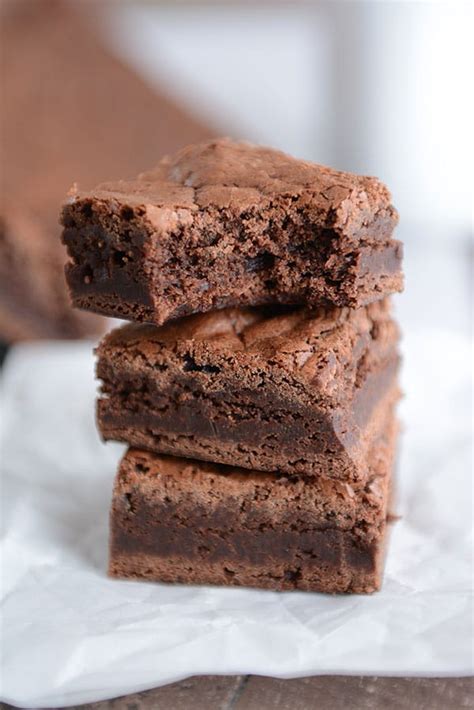 one-bowl-fudgy-chocolate-brownies-mels-kitchen-cafe image