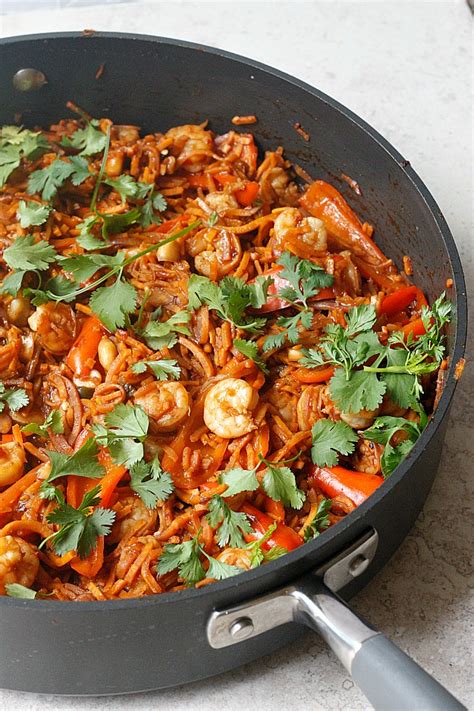 spicy-chinese-shrimp-and-sweet-potato-noodles image