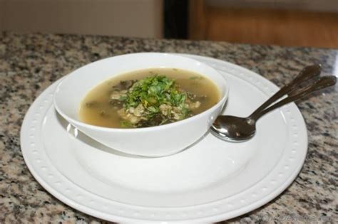 kale-and-barley-soup-recipe-chefdehomecom image