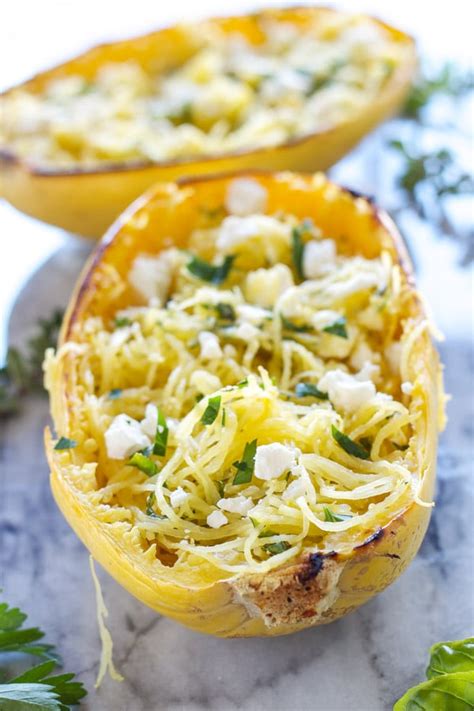 spaghetti-squash-with-feta-and-herbs-recipe-runner image