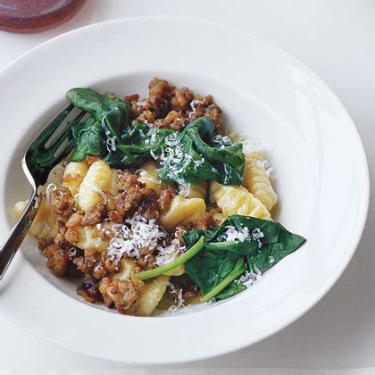 gnocchi-with-sausage-and-spinach-recipe-myrecipes image