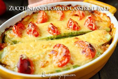 zucchini-and-tomato-casserole-bake-all-food image