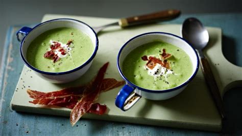pea-and-mint-soup-recipe-bbc-food image