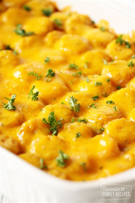the-best-baked-tater-tot-casserole-favorite image