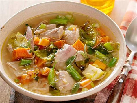 turkey-soup-recipes-food-network image