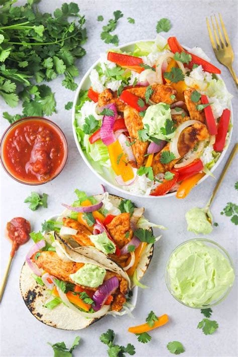 chicken-fajita-tacos-salad-recipe-colleen image
