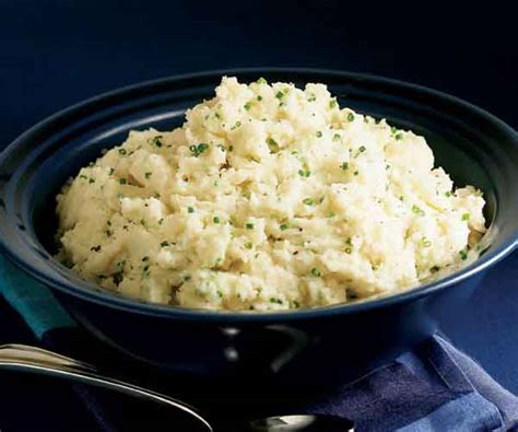buttermilk-mashed-potatoes-with-chives-finecooking image