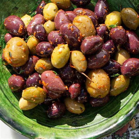 spicy-olives-recipe-eatingwell image