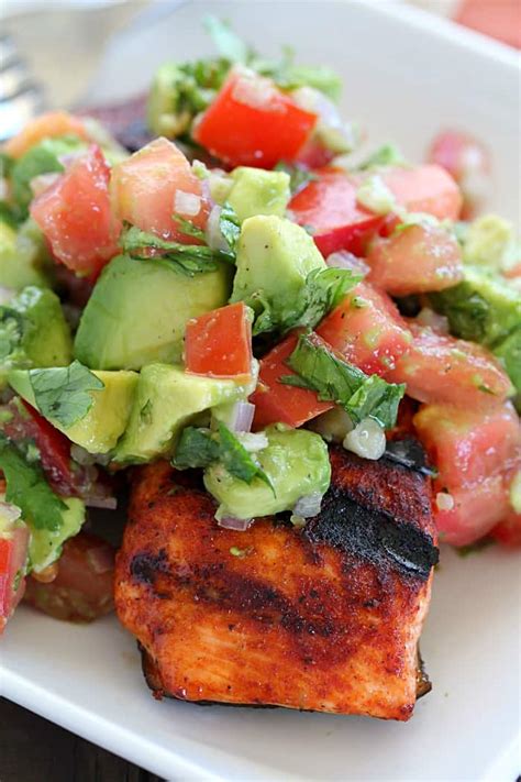 spicy-grilled-salmon-with-avocado-salsa image