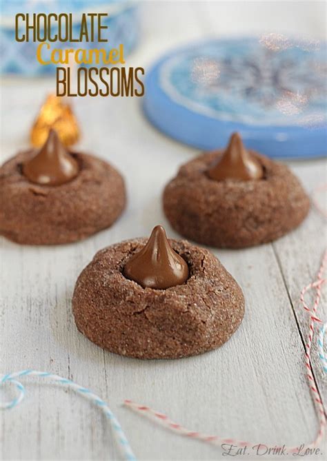 chocolate-caramel-blossoms-eat-drink-love image