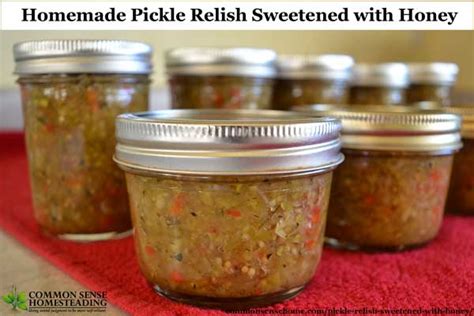 homemade-pickle-relish-recipe-sweetened-with-honey image