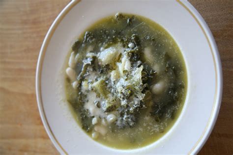 escarole-and-white-bean-soup-lidia image