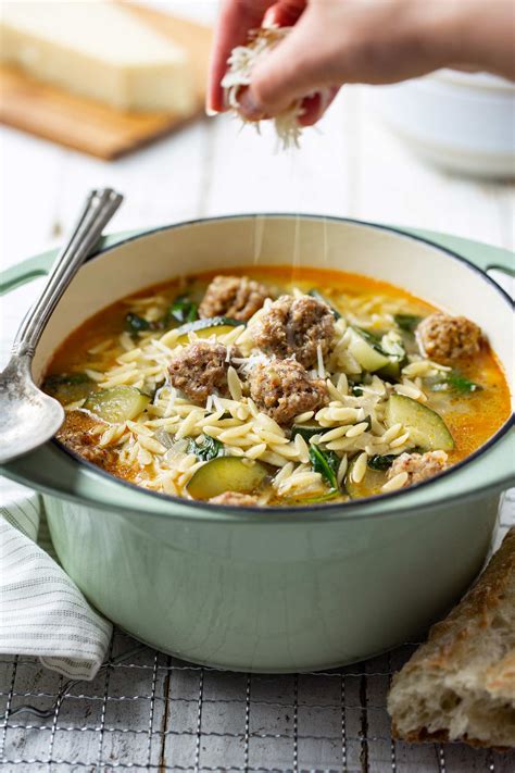 italian-meatball-orzo-soup-brittany-stager image