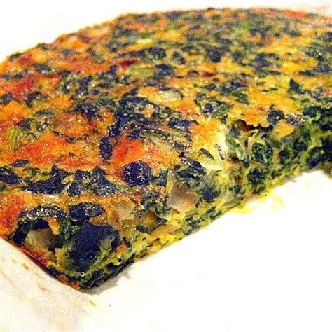 best-crustless-spinach-pie-recipe-how-to-make image